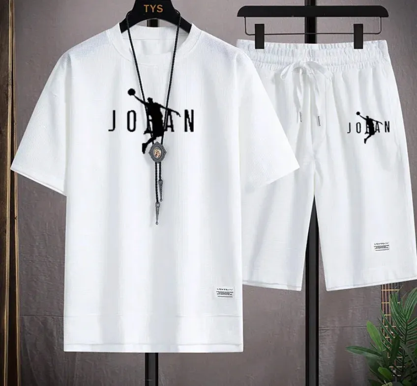 2024 Summer Men Sets New Luxury Brand T-Shirts Clothing Designer Clothes Fashion Women Tees Sportswear Tops Shorts 2 Piece Set