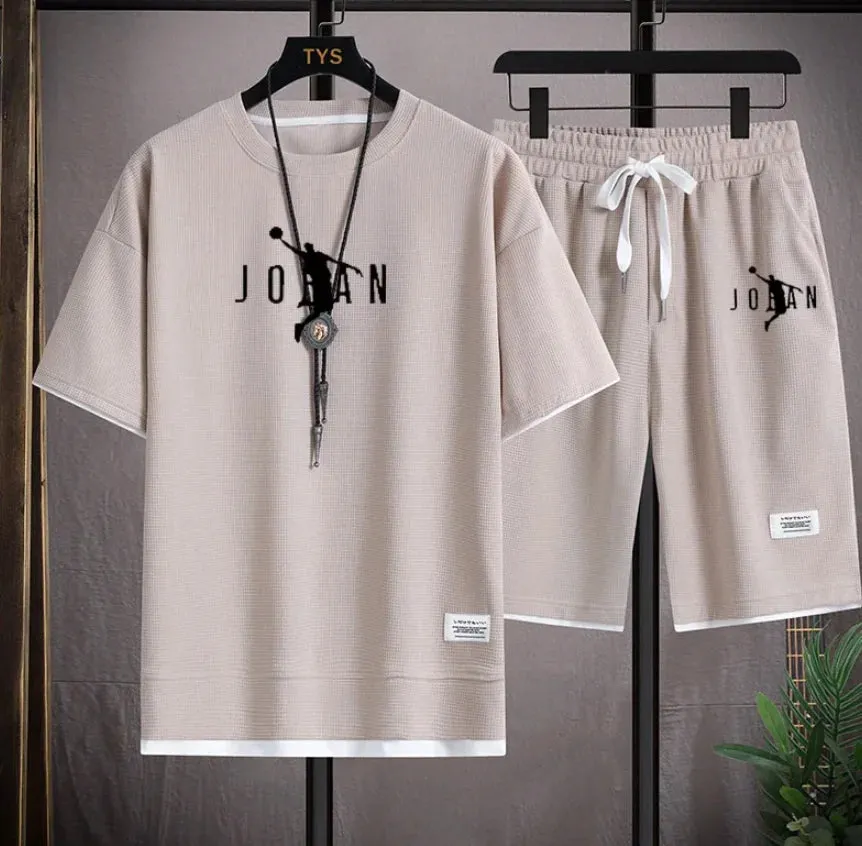 2024 Summer Men Sets New Luxury Brand T-Shirts Clothing Designer Clothes Fashion Women Tees Sportswear Tops Shorts 2 Piece Set