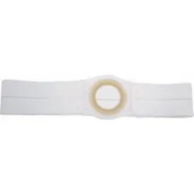 5" White, Cool Comfort, Nu-Form Belt, Prolapse Flap, Large, 2-5/8" x 3-1/8" Center Opening