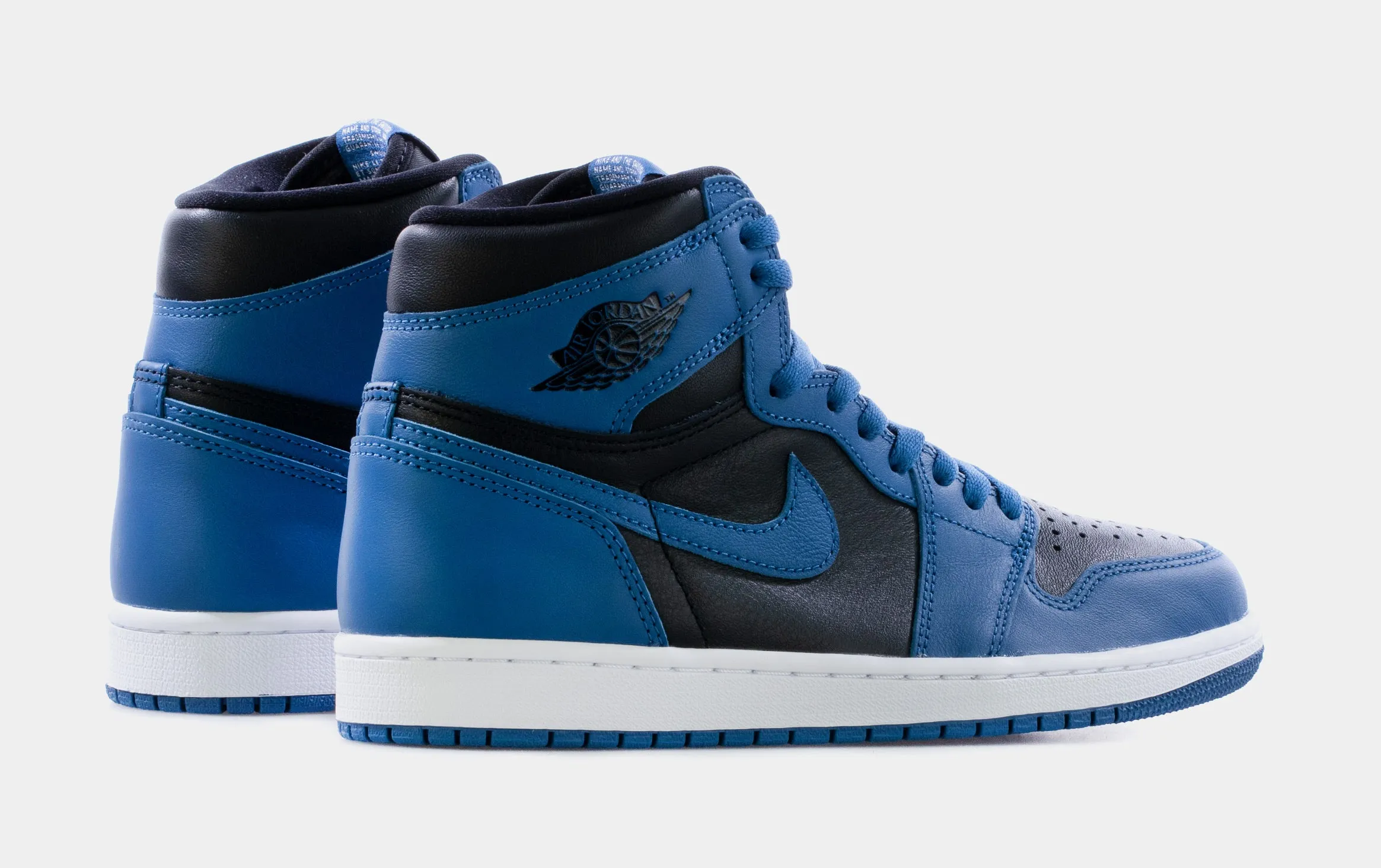 Air Jordan 1 Retro High OG Dark Marina Blue Mens Lifestyle Shoes (Dark Marina Blue/Black) Limit One Per Customer