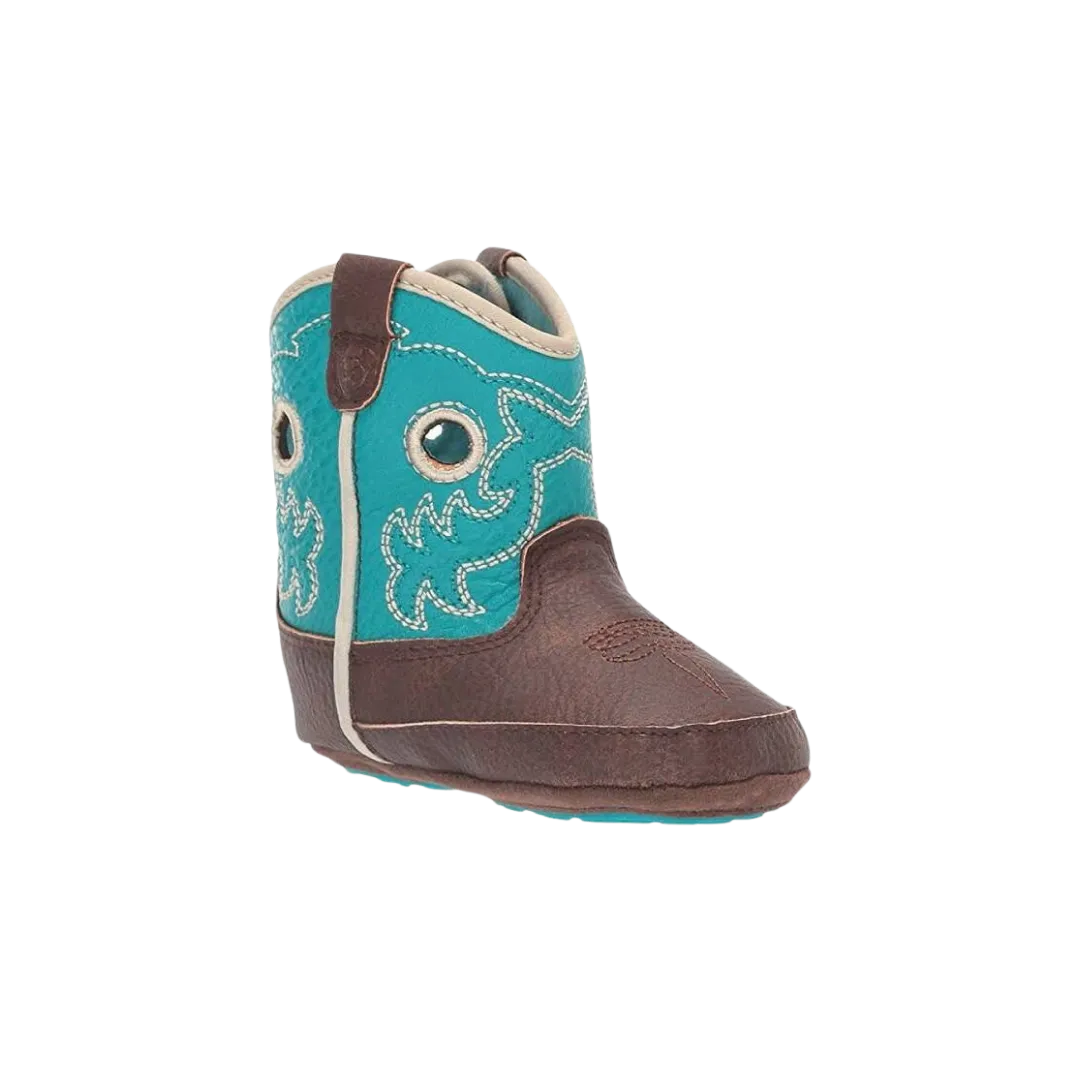 Ariat M&F Kid's Boston Lil Stompers Brown Boots