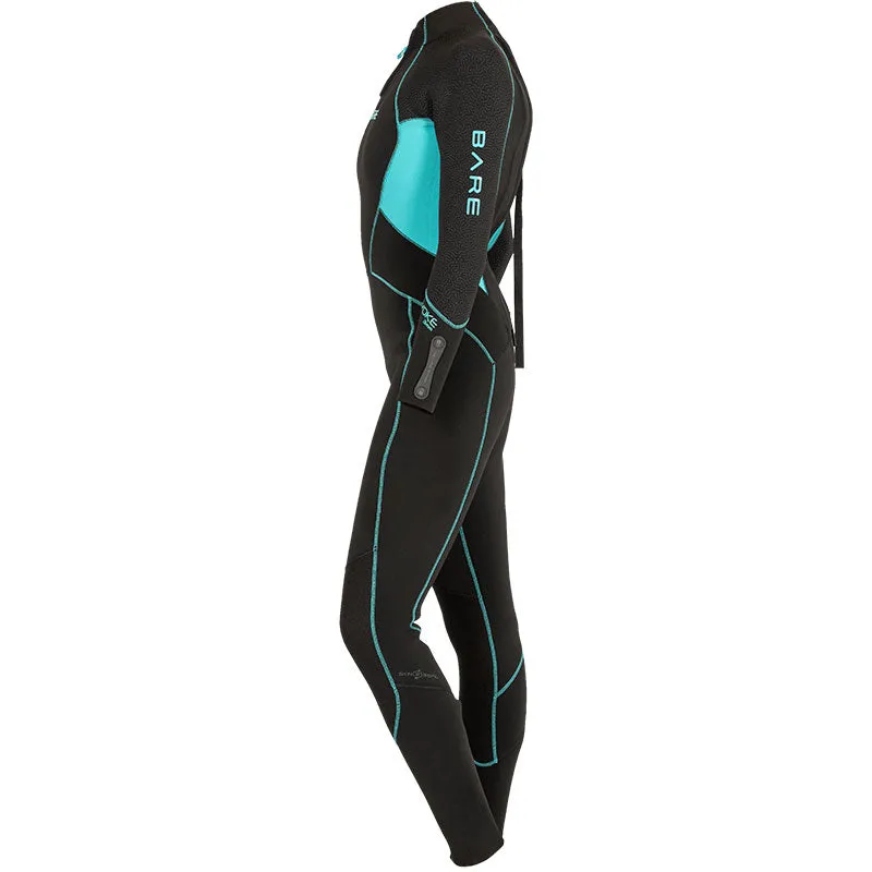 BARE EVOKE 7MM WETSUIT - LADIES