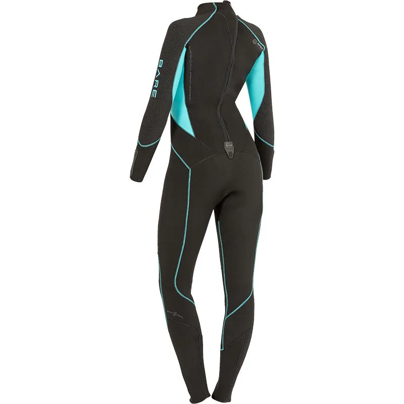 BARE EVOKE 7MM WETSUIT - LADIES