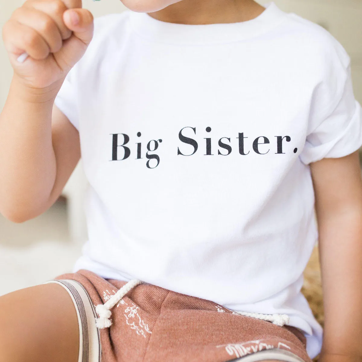 Big Sister Tee - White