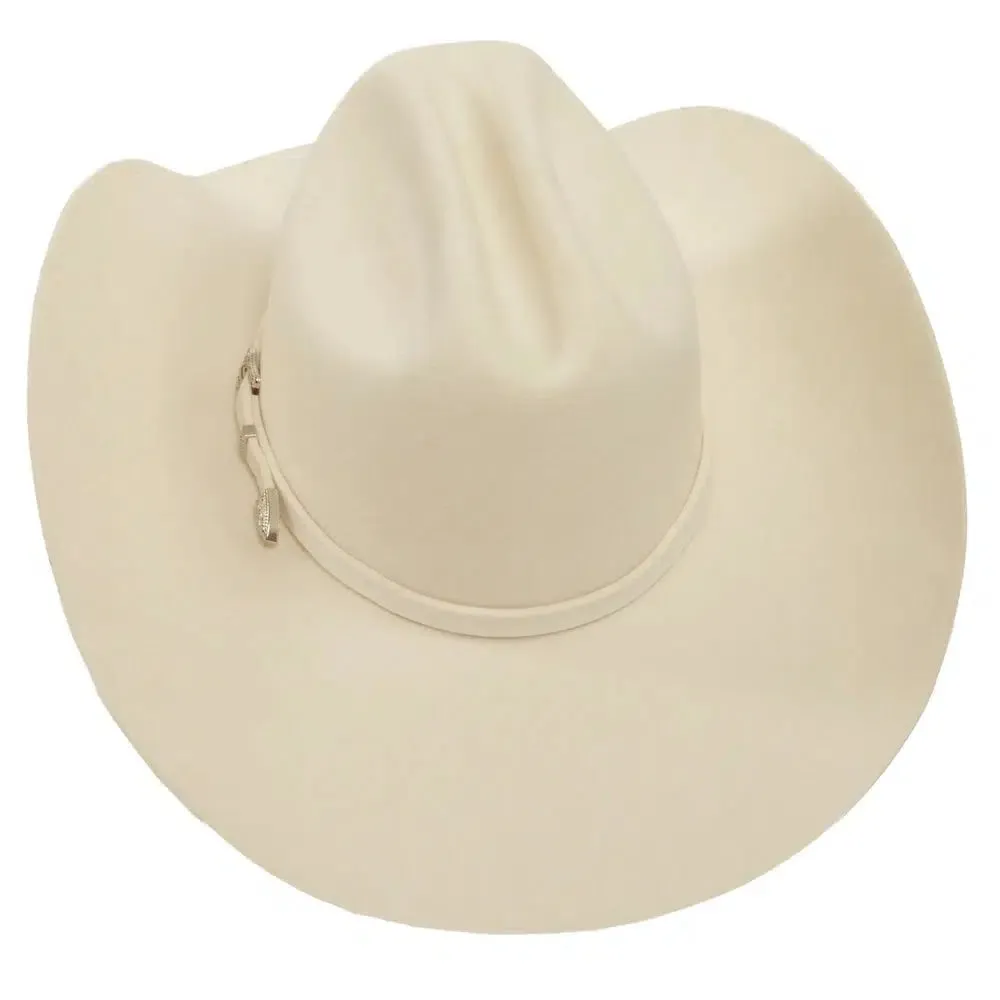 Cattleman White | Womens Felt White Cowgirl Hat