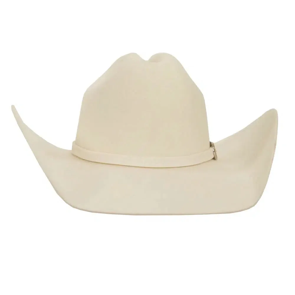 Cattleman White | Womens Felt White Cowgirl Hat