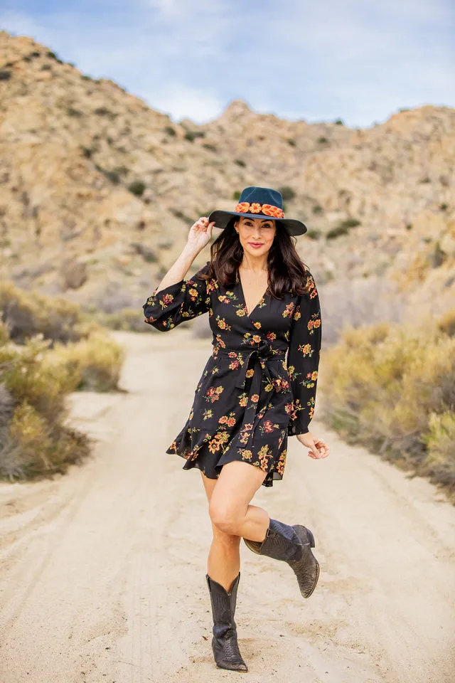 Charcoal Western Hat