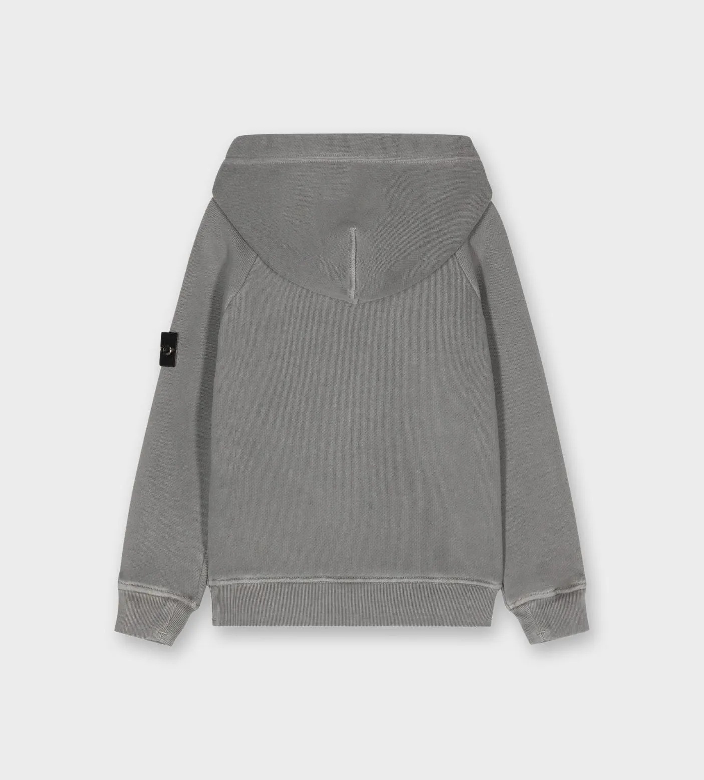 Compass-Badge Hoodie Grey