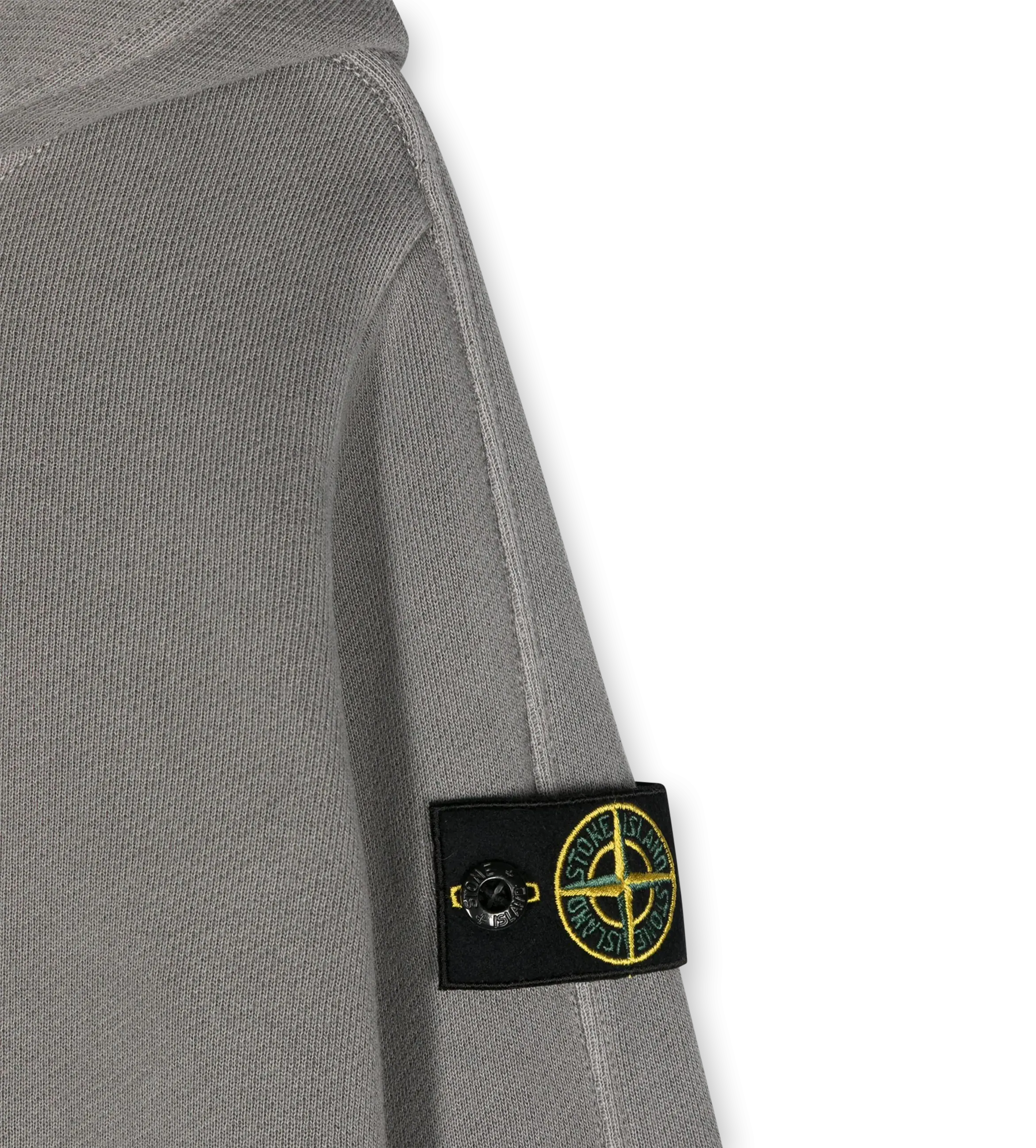 Compass-Badge Hoodie Grey