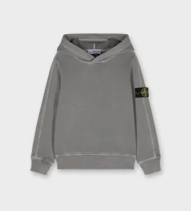 Compass-Badge Hoodie Grey