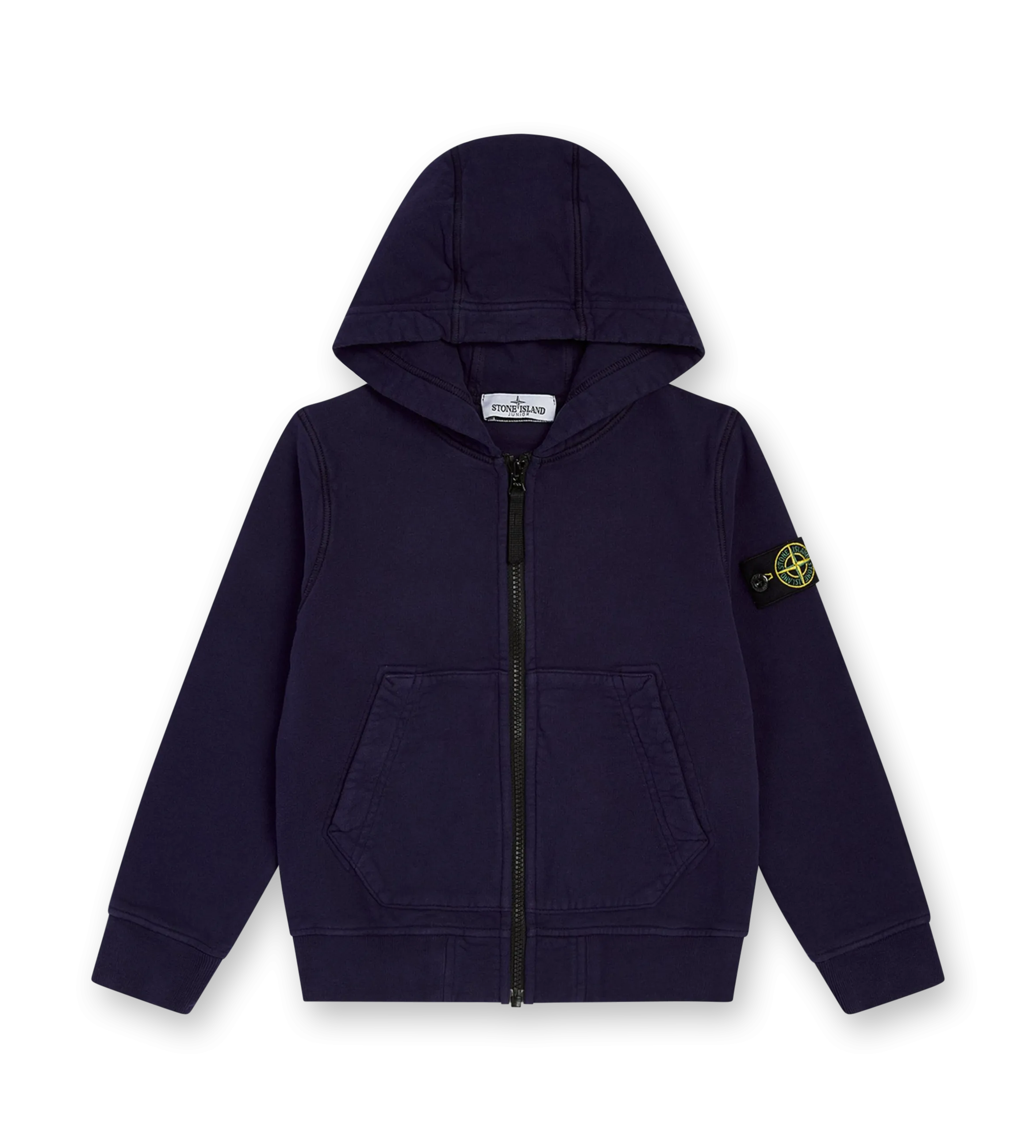 Compass Patch Zip-up Navy