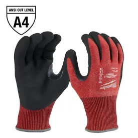 Cut Level 4 Nitrile Dipped Gloves - XL