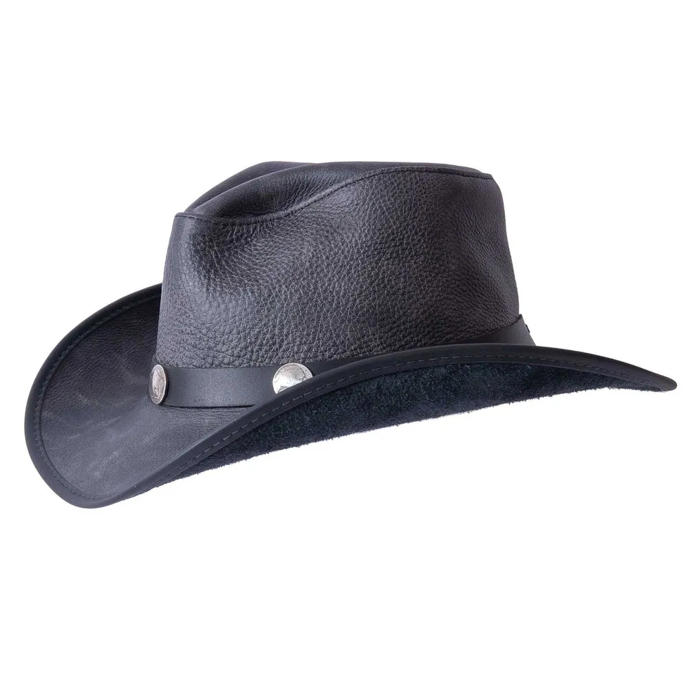 Cyclone | Mens Leather Cowboy Hat