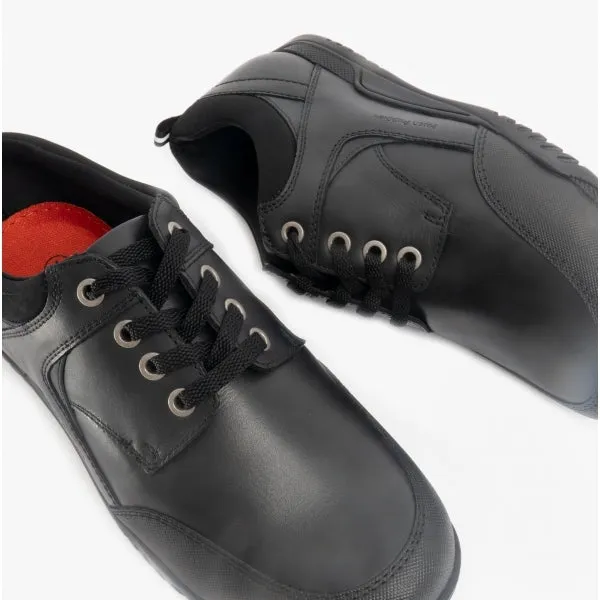 DEXTER Boys Leather Lace-Up Shoes Black