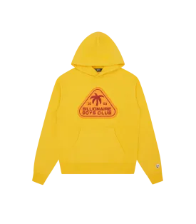 FELT PATCH POPOVER HOOD - YELLOW