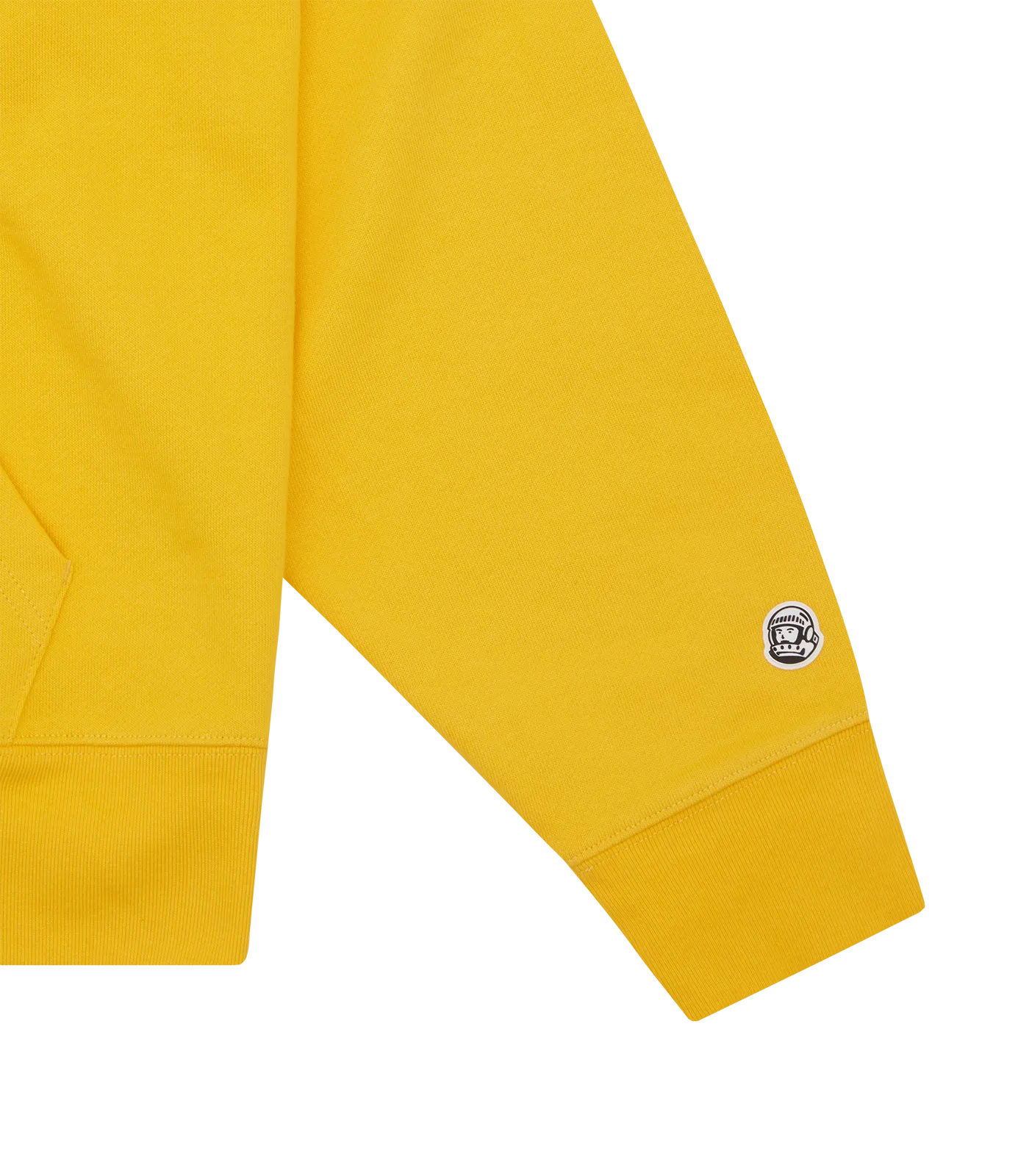 FELT PATCH POPOVER HOOD - YELLOW