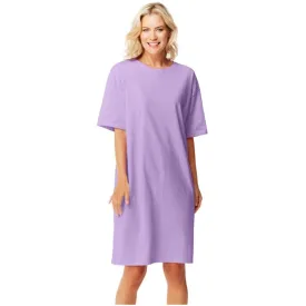 Hanes Wear Around Bathing Suit Cover Up Oversized T-Shirt