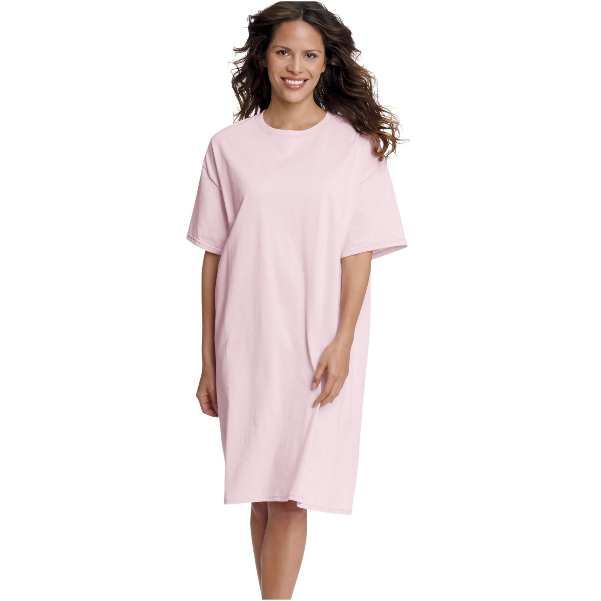 Hanes Wear Around Bathing Suit Cover Up Oversized T-Shirt