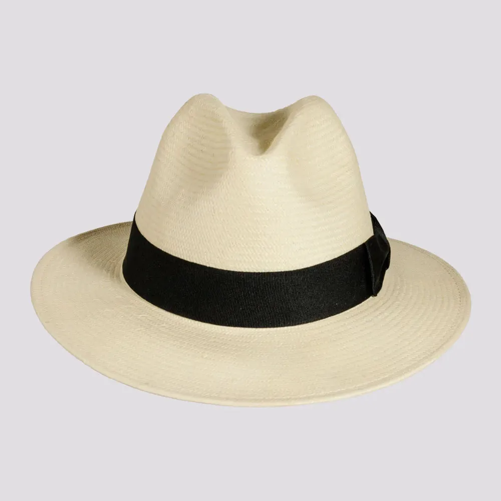 Havana | Womens Toyo Straw Fedora Hat with Downturned Brim