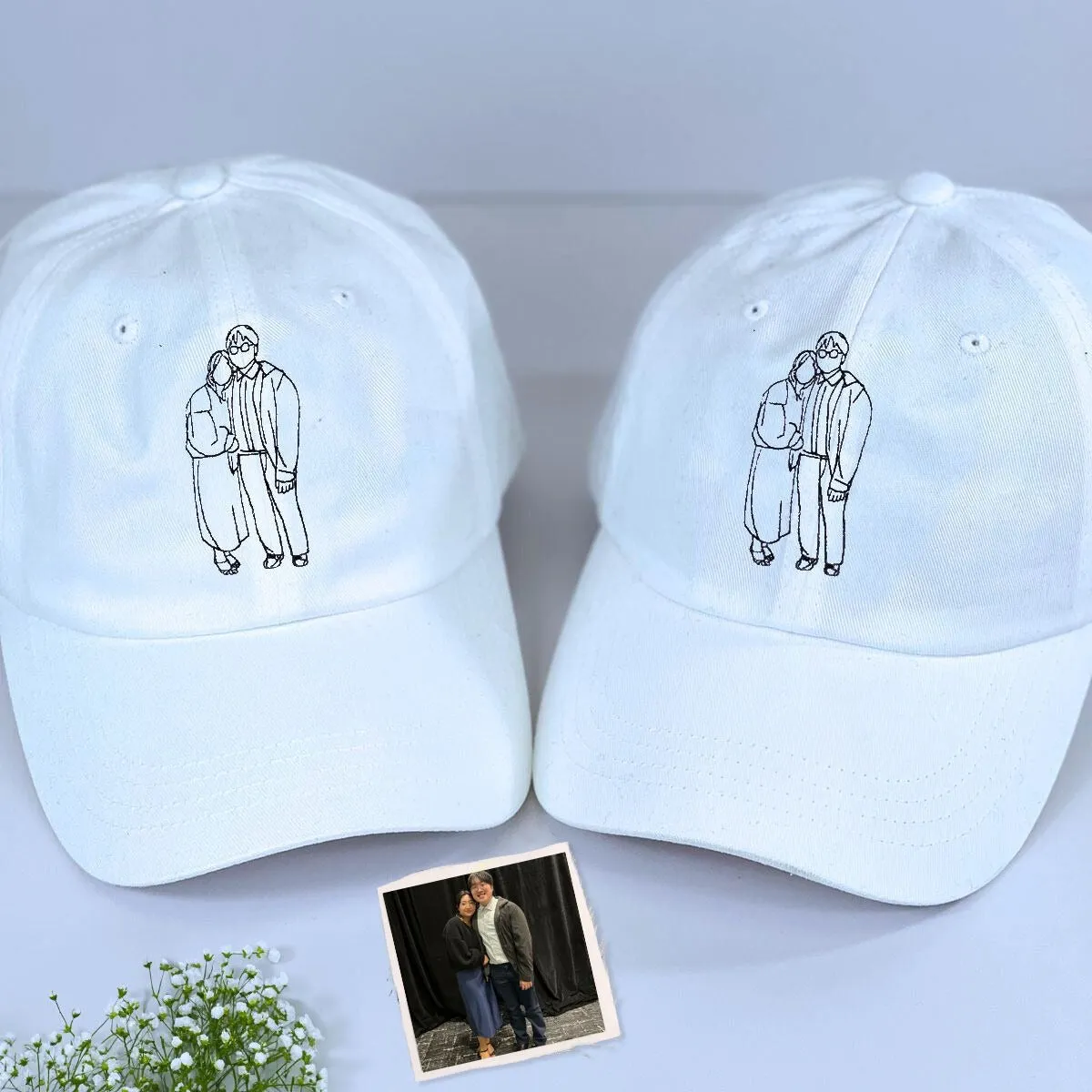 His & Hers Twin Pack: Embroidered Sweatshirt & Hat