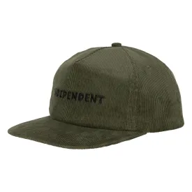 INDEPENDENT SNAPBACK BEACON OLIVE