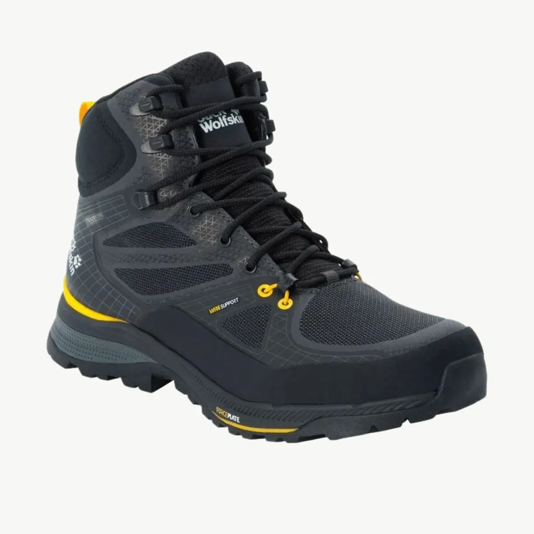 jack wolfskin Force Trekker Texapore Mid Men's Waterproof Trekking Shoes