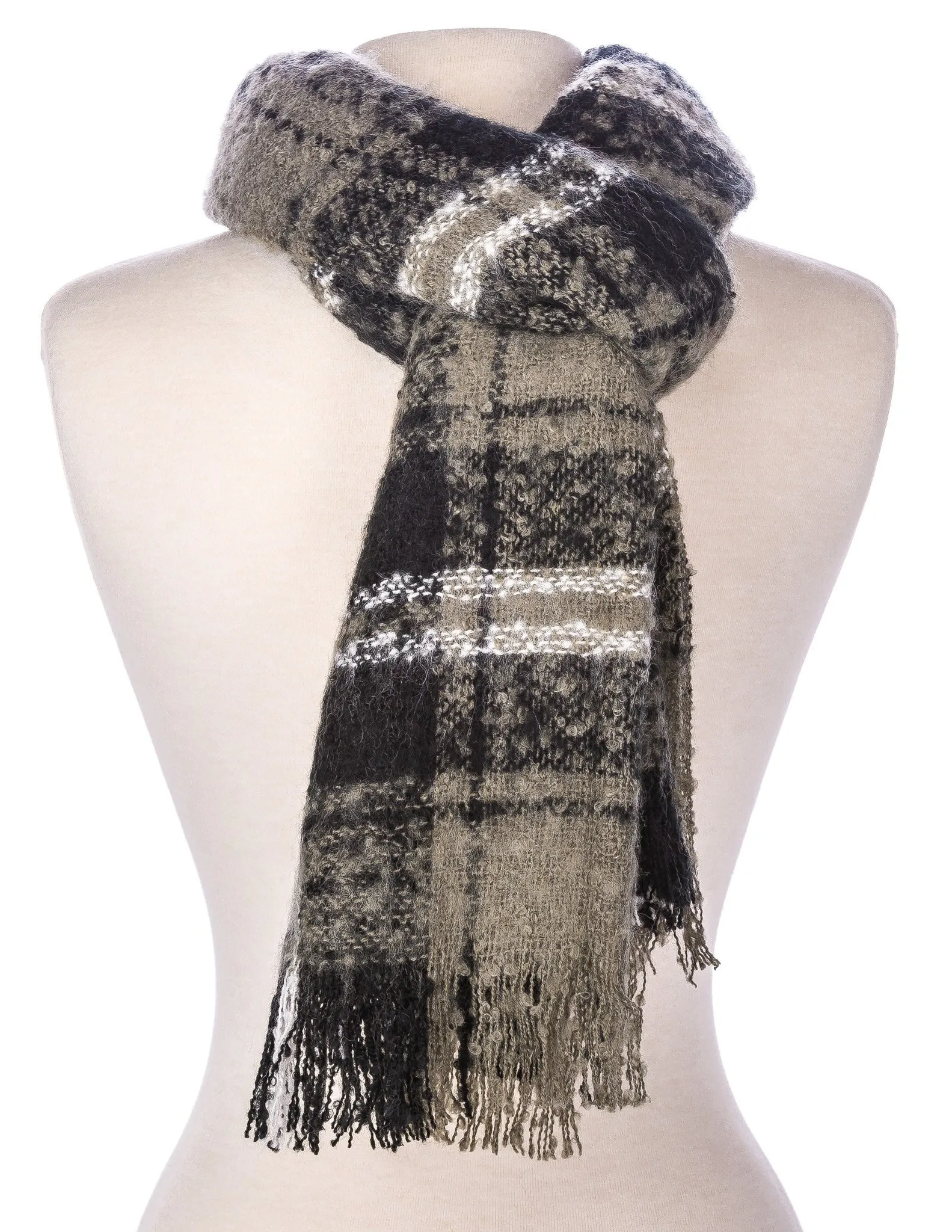 Men's Westminster Plaid Winter Scarf