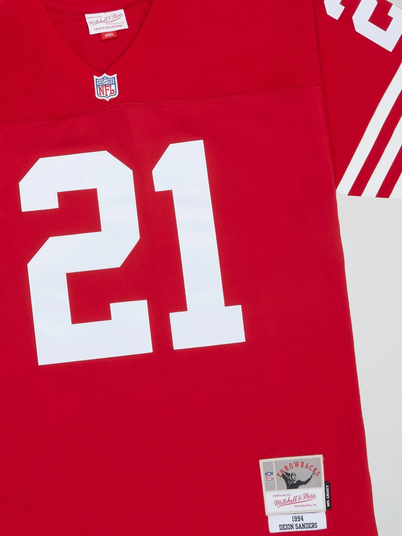 Mitchell and Ness - NFL Legacy Jersey 49Ers 94 Deion Sanders