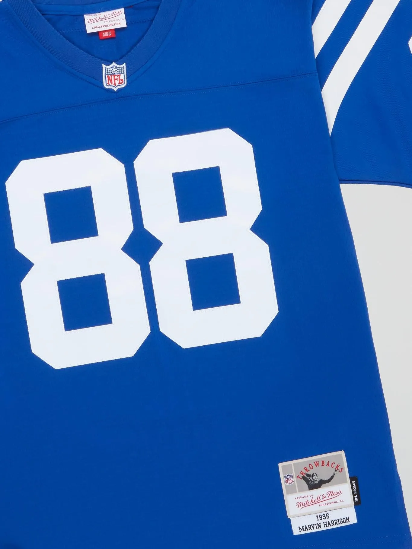 Mitchell and Ness - NFL Legacy Jersey Colts 1996 Marvin Harrison