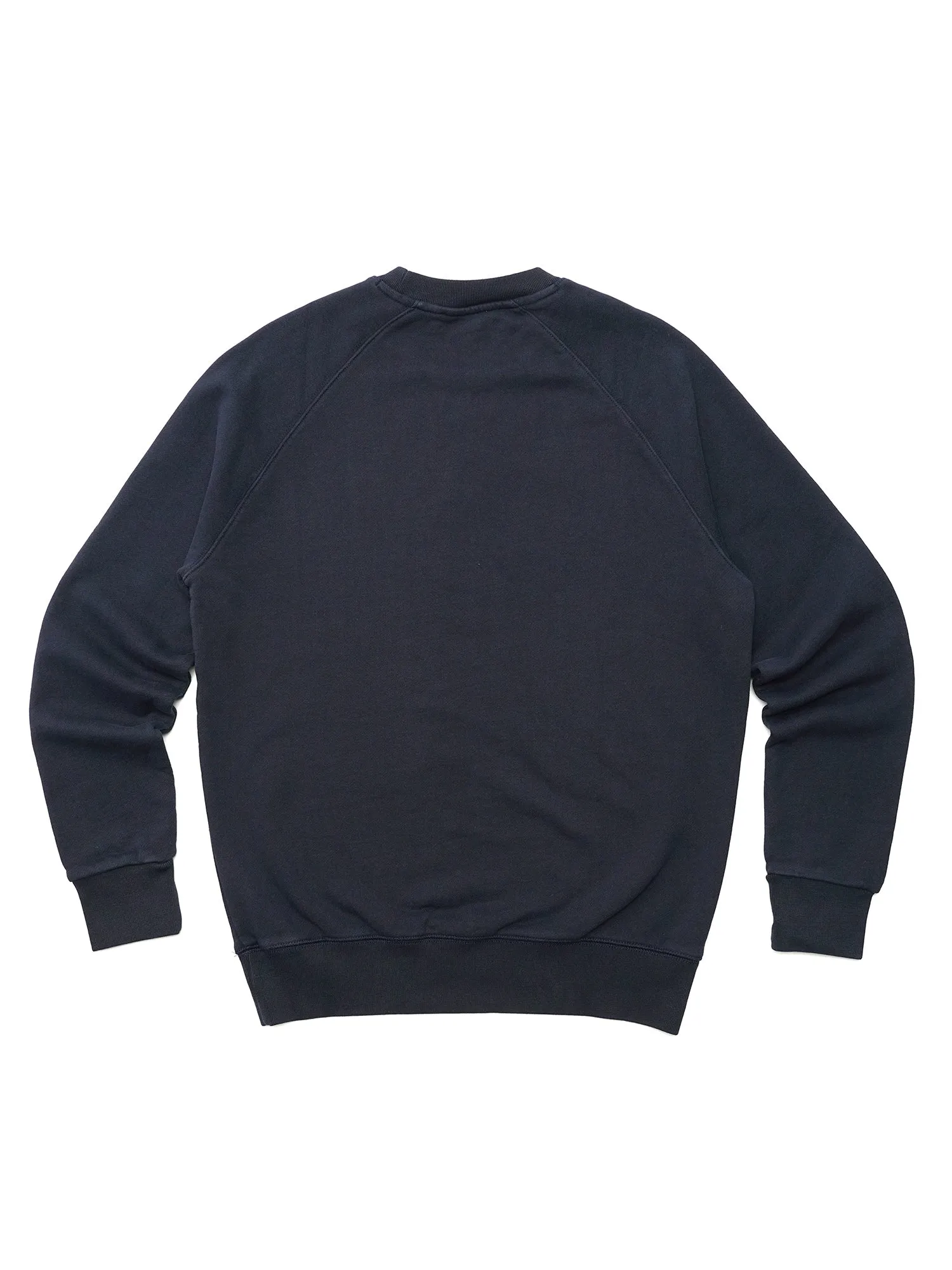 M_SWEATSHIRT FOX HEAD PATCH_NAVY