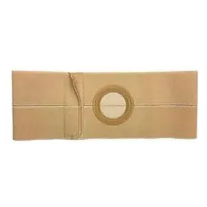 Nu-Form Beige Support Belt 2-1/8" Center Opening 6" Wide, 41" - 46" Waist. X-Large