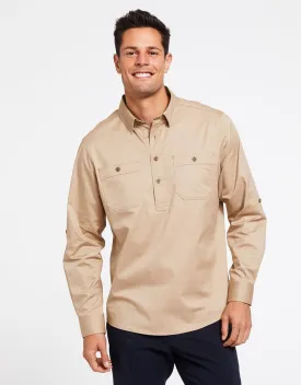 Outback Half Placket Shirt UPF 50  Technicool Collection