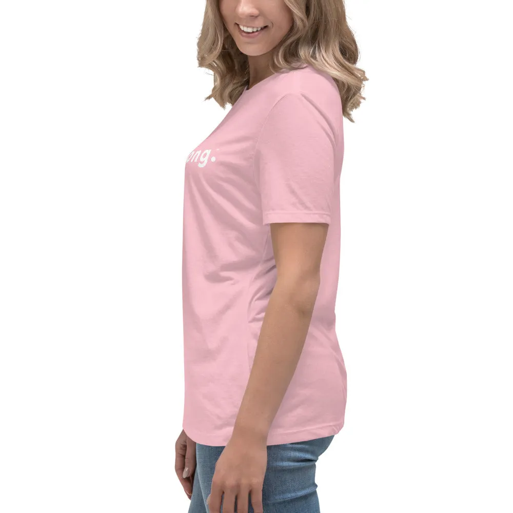 PERFECT FEMME FIT RELAXED  TEE PINK