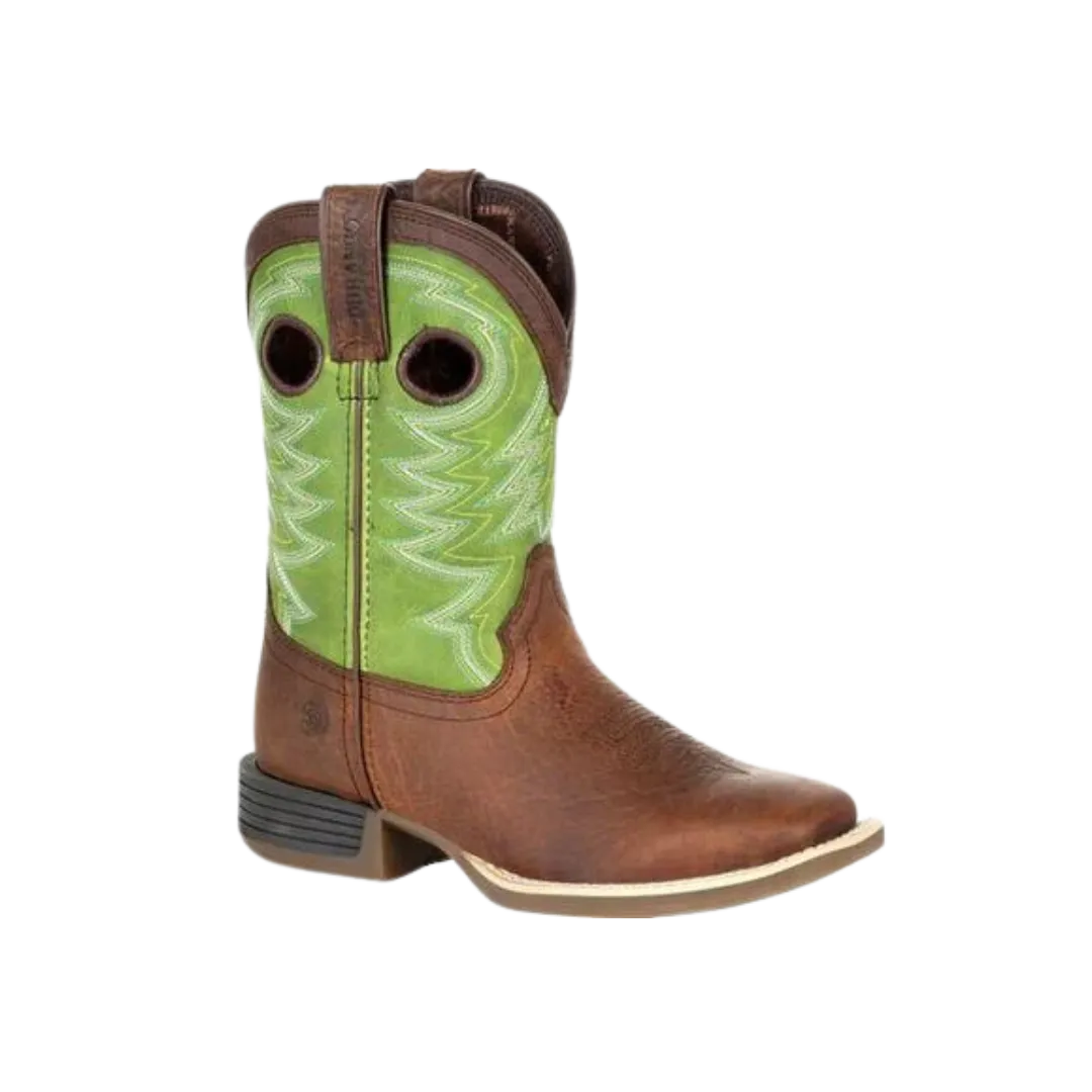 Rocky Durango Lil' Rebel Pro Kid's Lime Boot