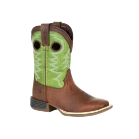 Rocky Durango Lil' Rebel Pro Kid's Lime Boot