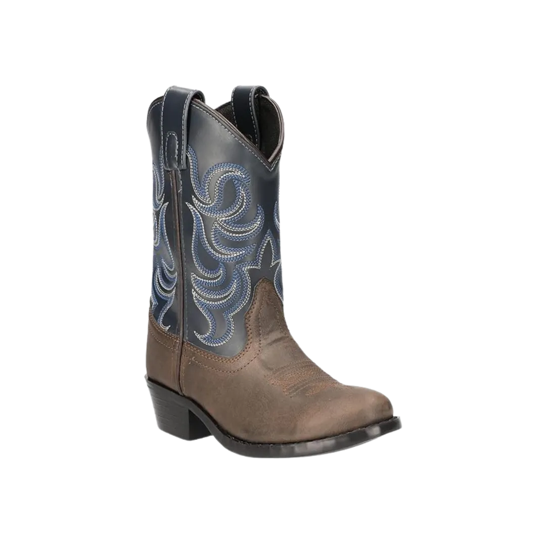 Smoky Mountain Kid's Brown Western Boots