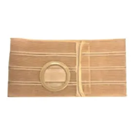 Special Nu-Form 7" Beige Support Belt 3-1/8" Belt Ring With 2" Single Layer Auxillary Rear Attachment, Right, X-Large