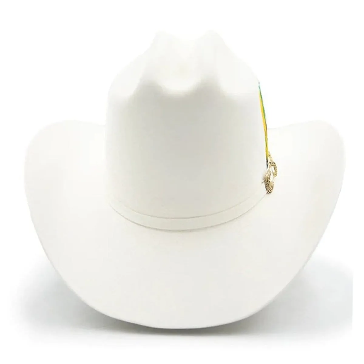 Tombstone 20X Cowboy Felt Hat White TOM-2407-W