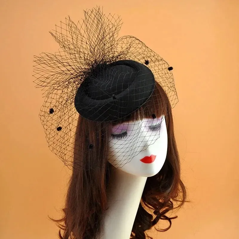 Trendy Veil Celebration Hat