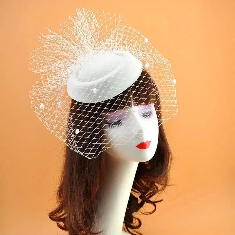 Trendy Veil Celebration Hat