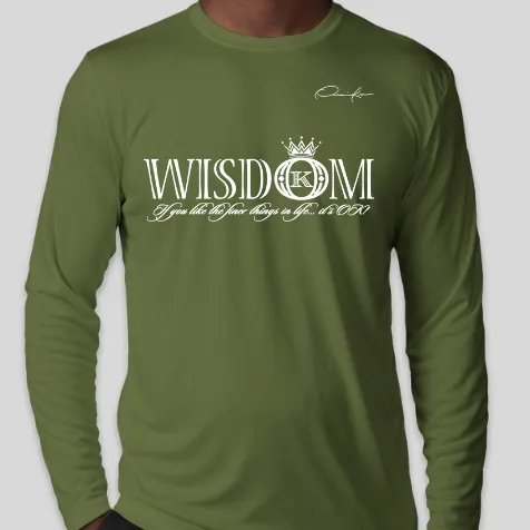 Wisdom Clothing Long Sleeve T-Shirt