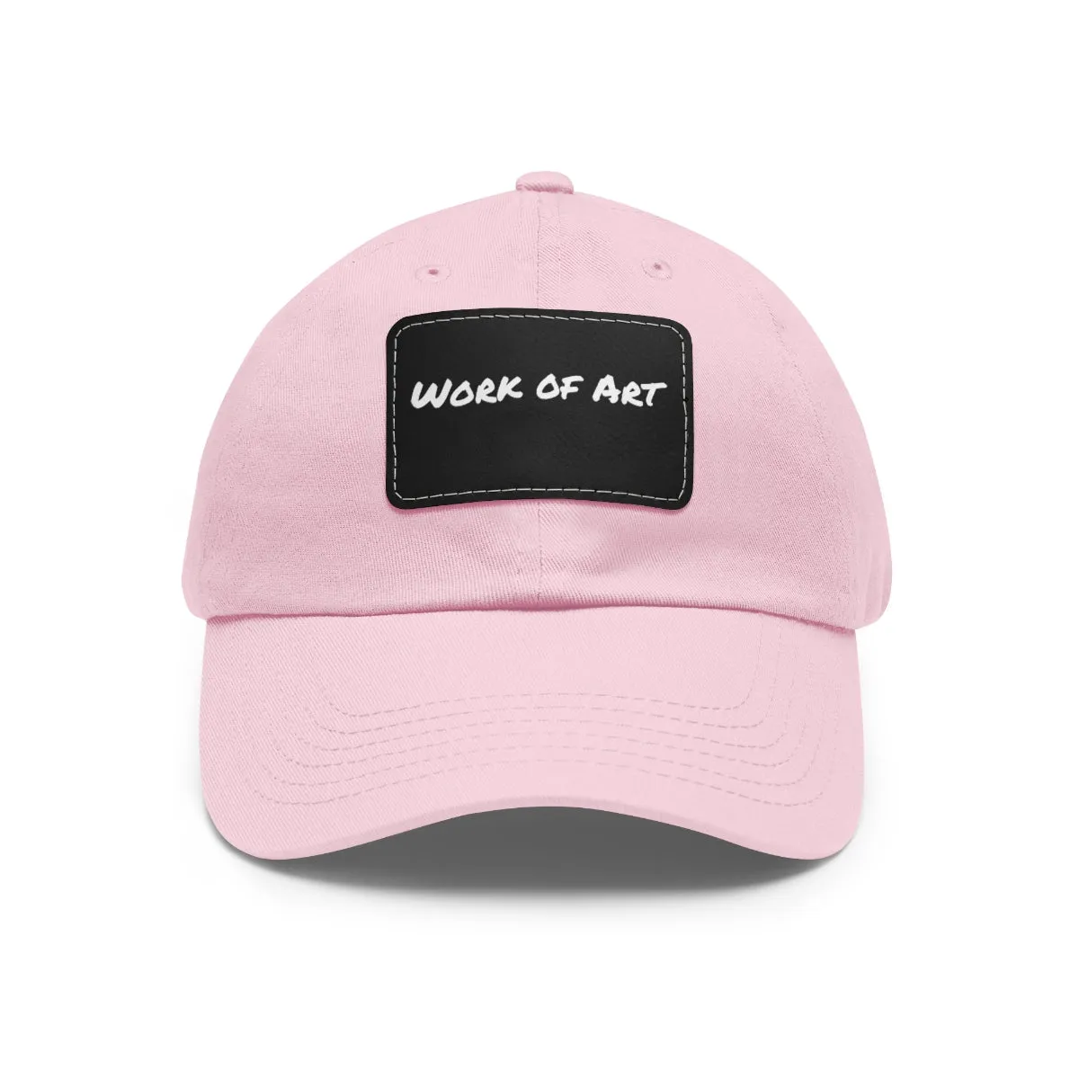 Work Of Art Dad Hat with Leather Patch