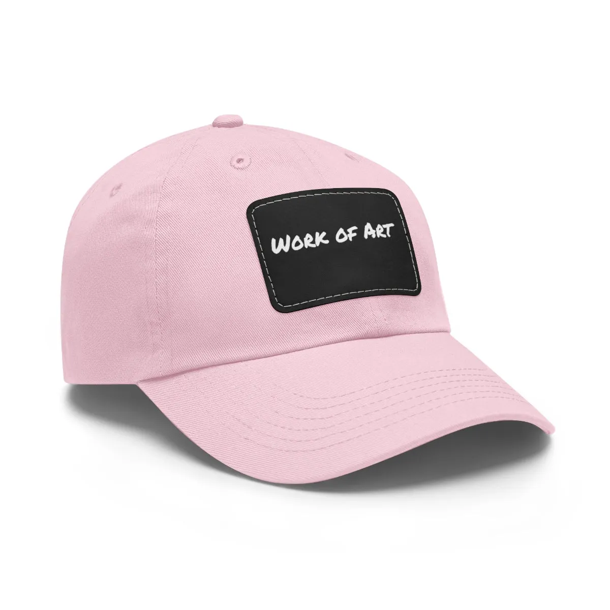 Work Of Art Dad Hat with Leather Patch