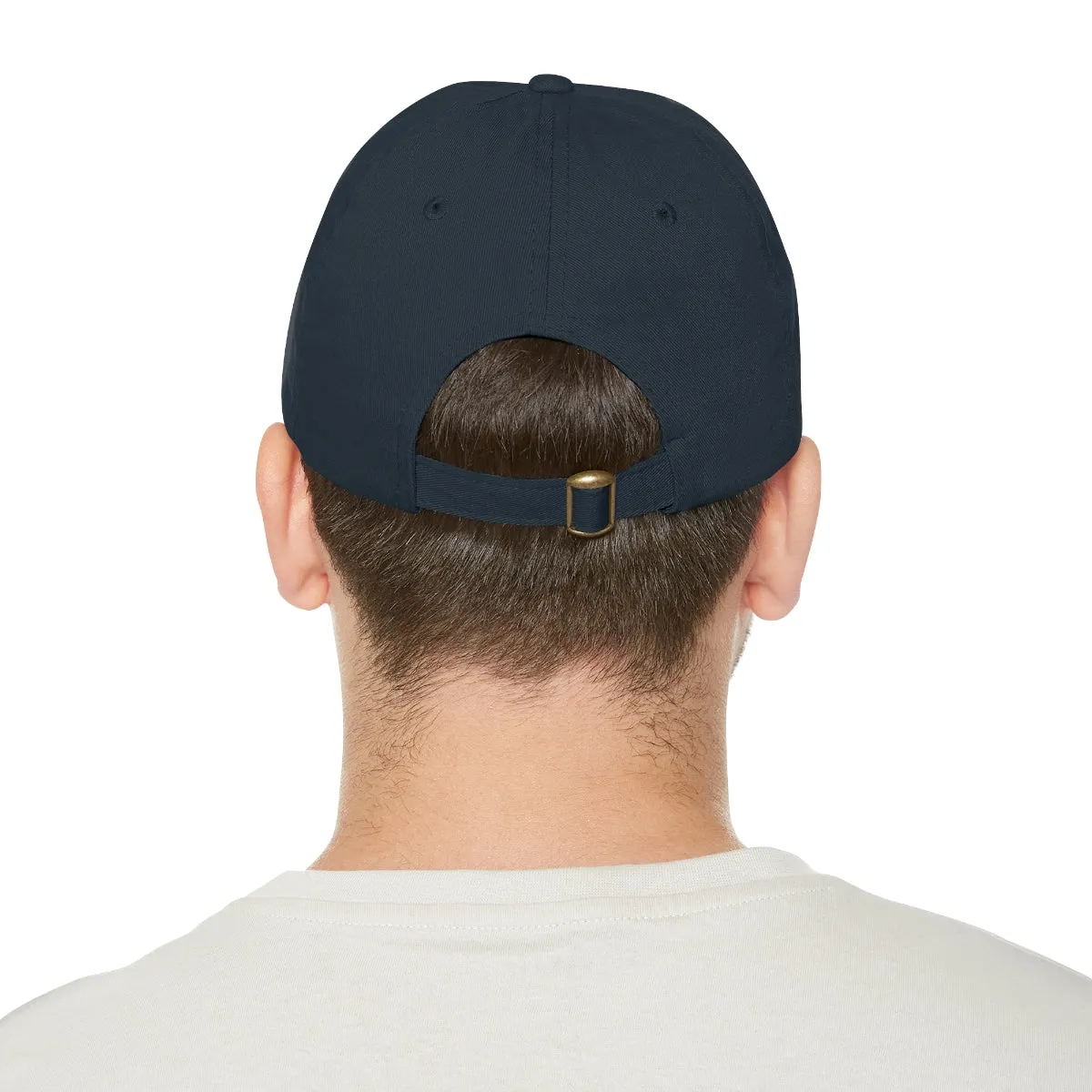 Work Of Art Dad Hat with Leather Patch