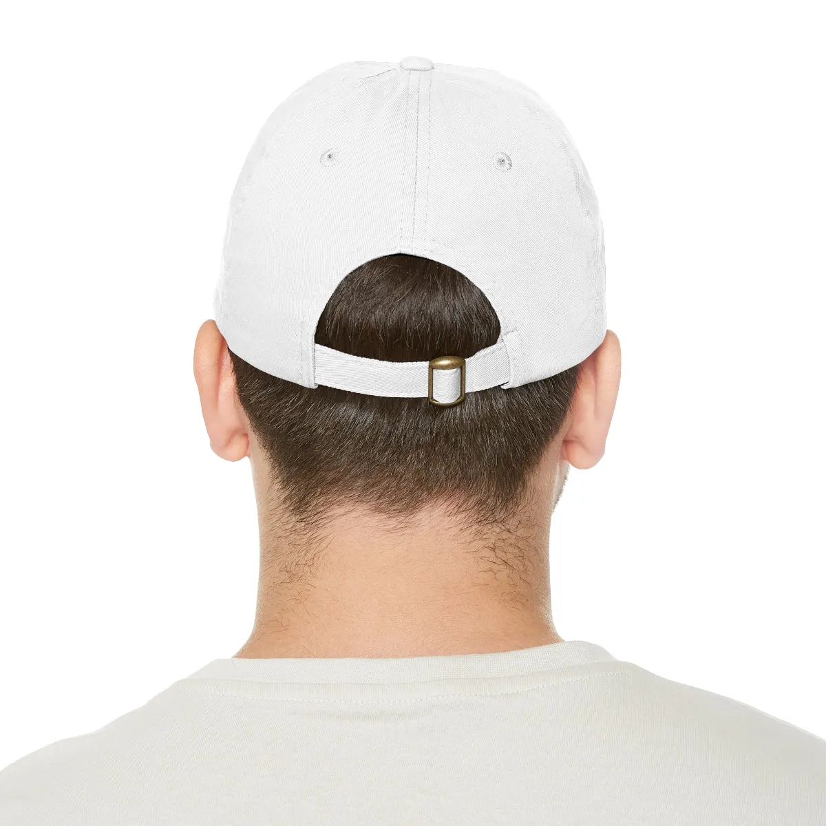 Work Of Art Dad Hat with Leather Patch