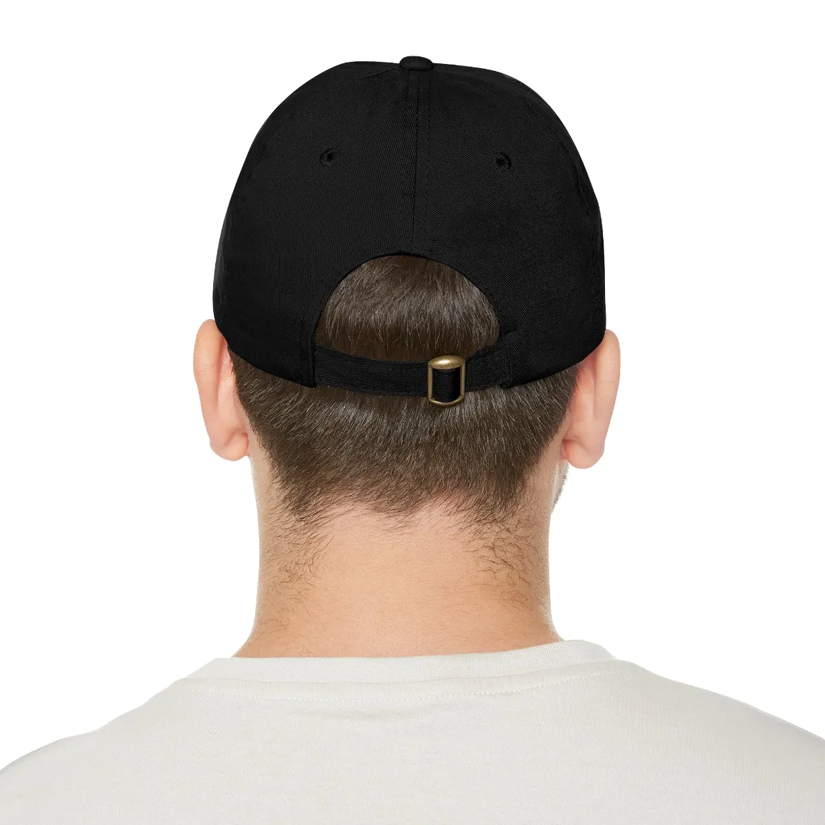 Work Of Art Dad Hat with Leather Patch