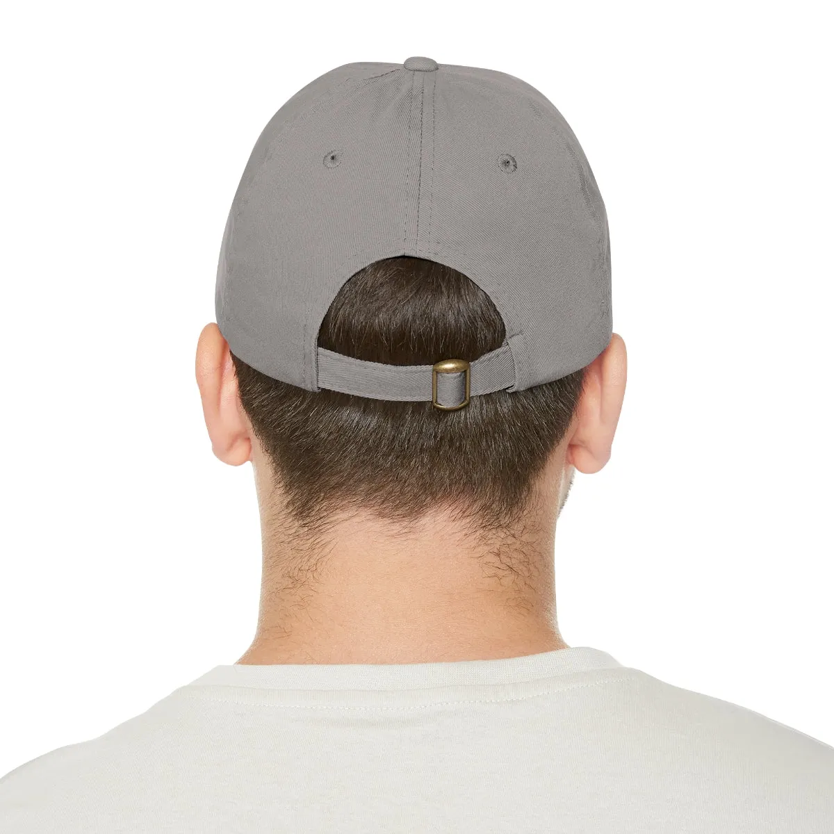 Work Of Art Dad Hat with Leather Patch