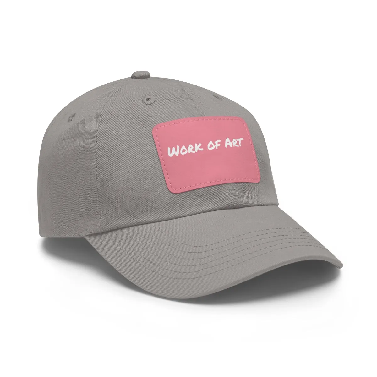 Work Of Art Dad Hat with Leather Patch