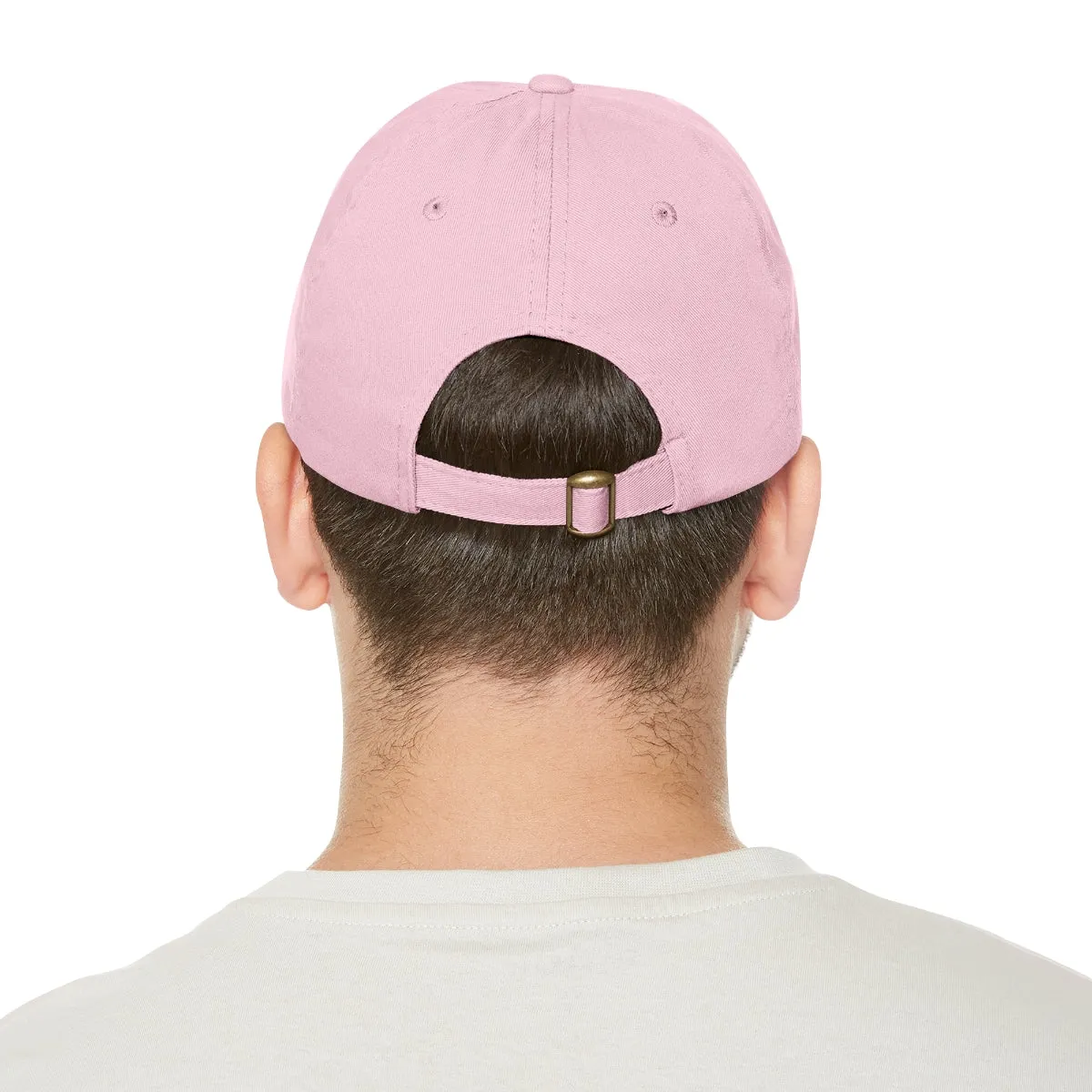 Work Of Art Dad Hat with Leather Patch