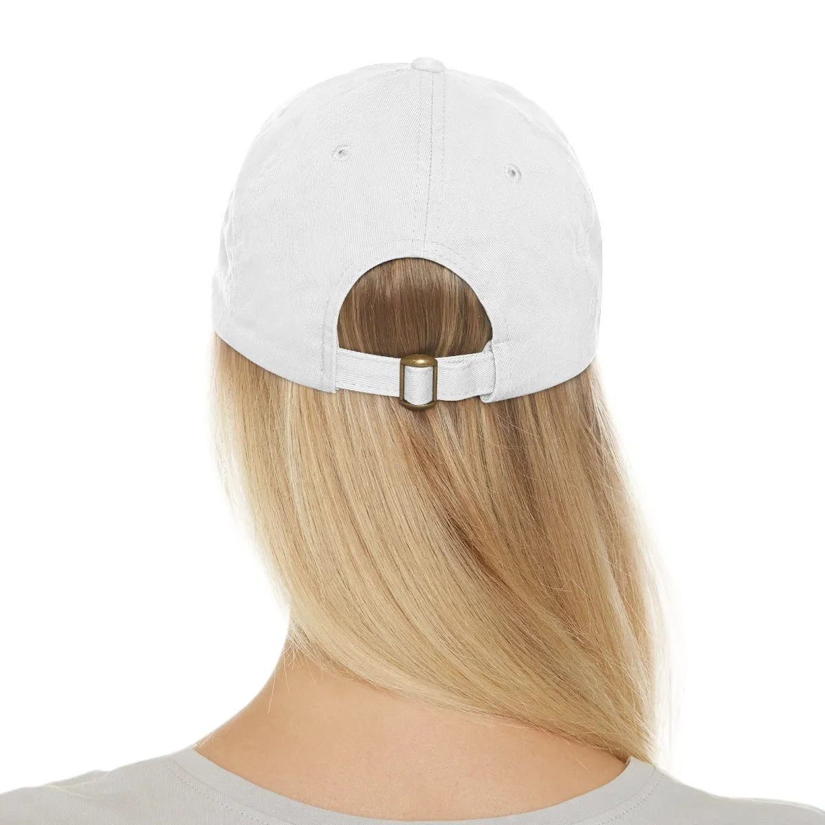 Work Of Art Dad Hat with Leather Patch